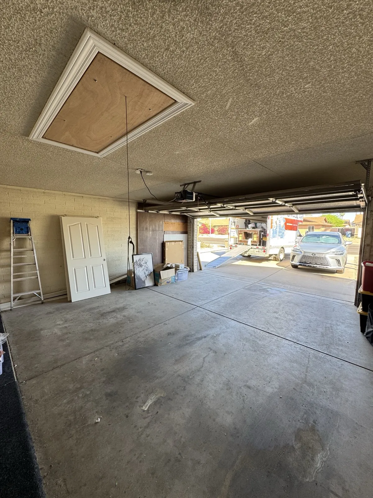 After photo of a fully cleaned out area