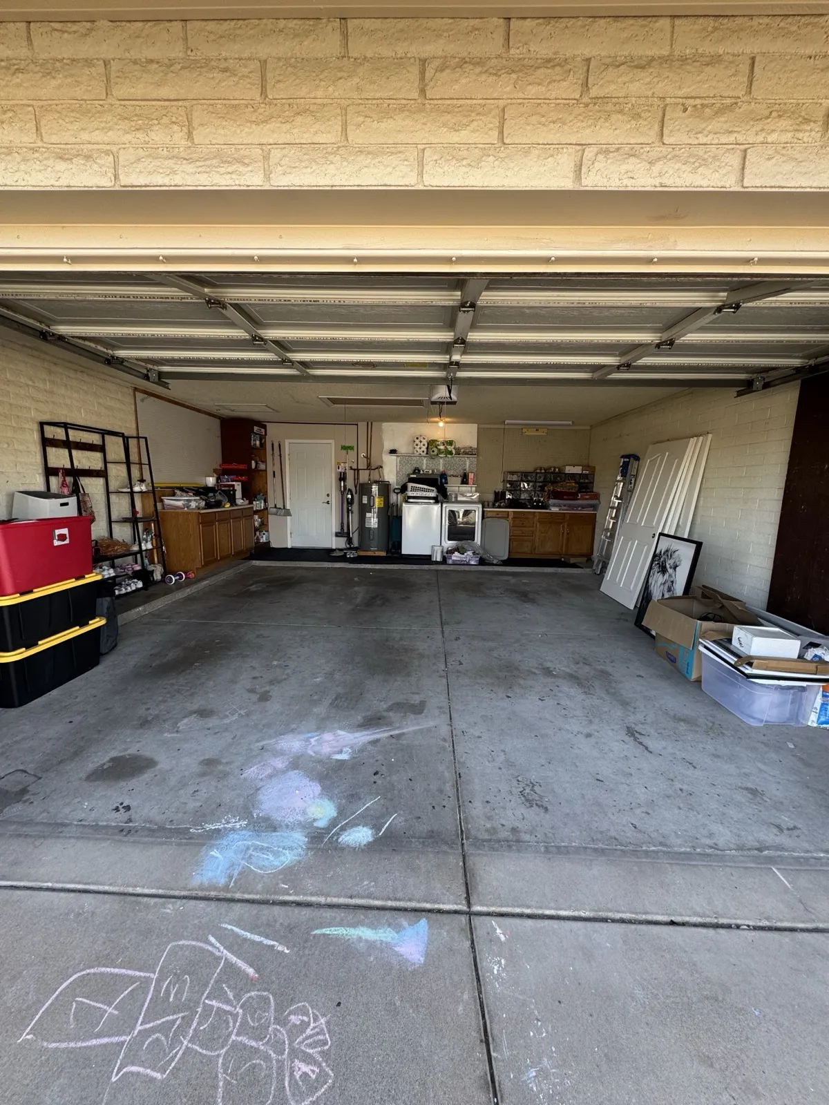 After photo of a cleared and clean space