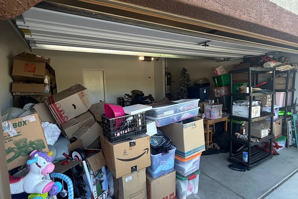 Before Storage Cleanout