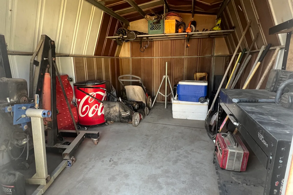 After Shed Cleanout