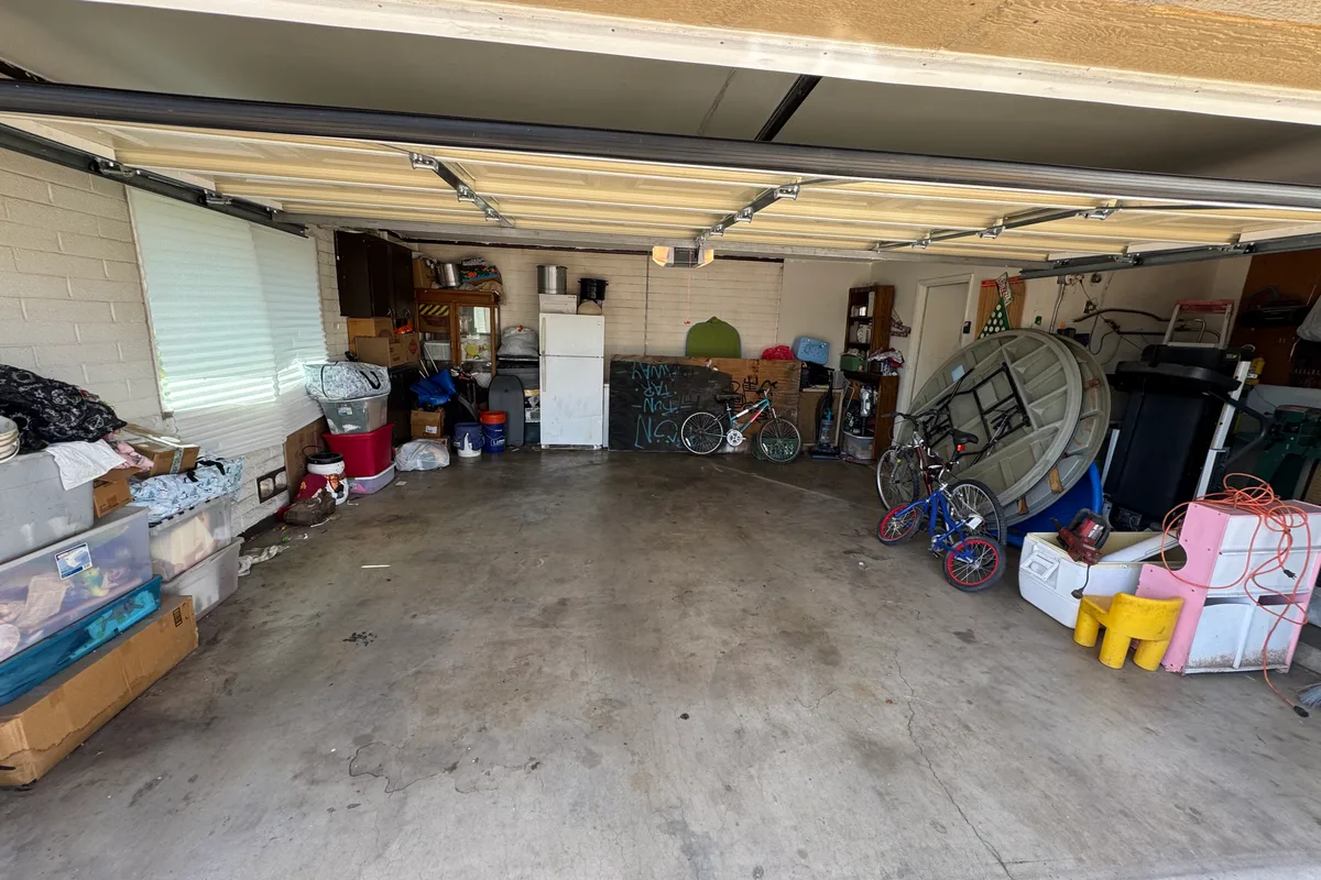 Before Garage Cleanout